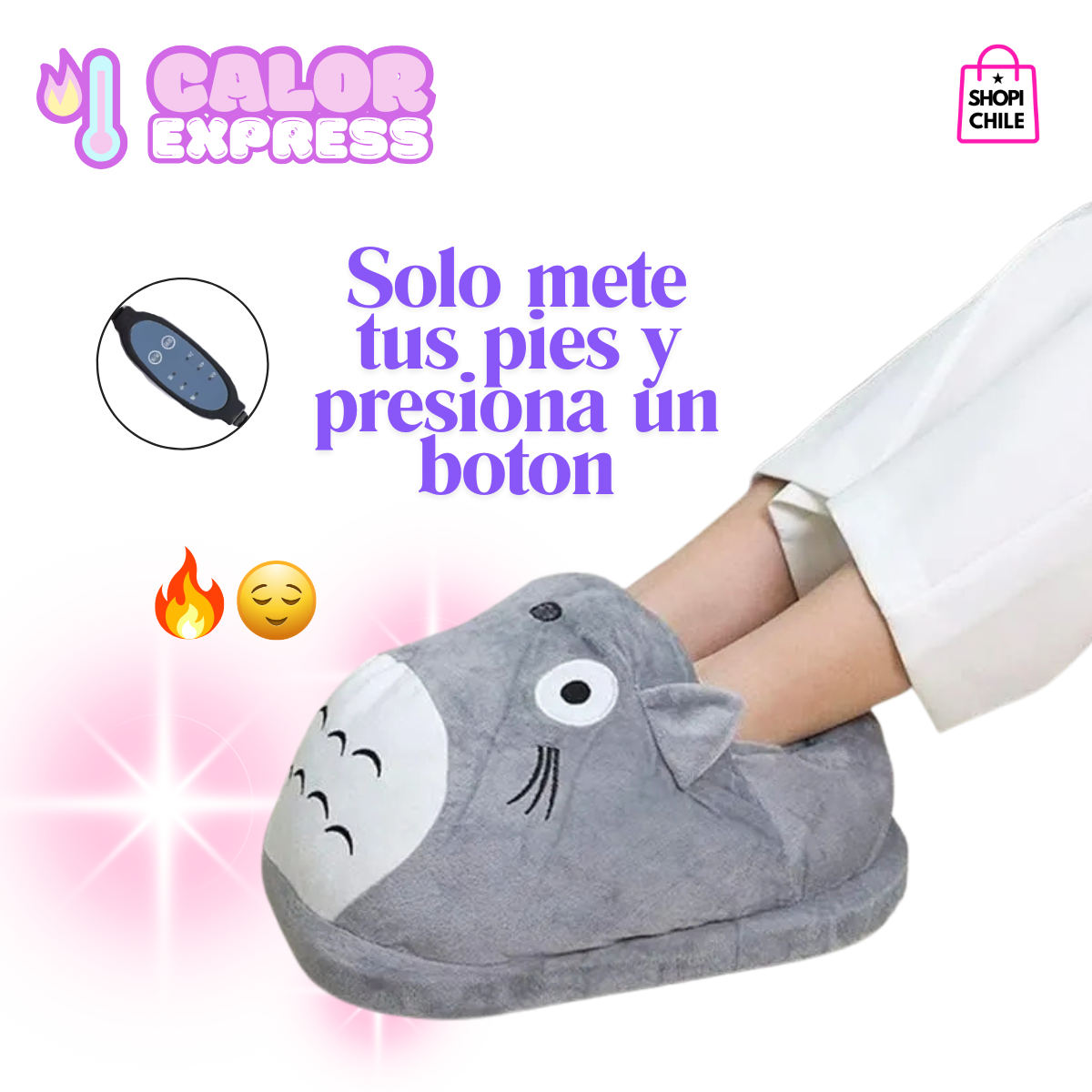 Calentador de Pies Eléctrico