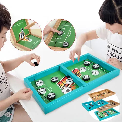 Juego De Mesa Futbol Hockey Sling Puck